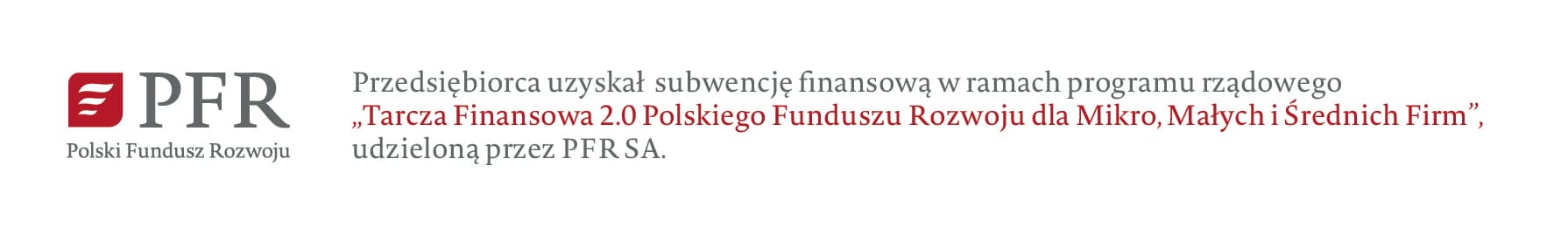 Plansza informacyjna - wsparcie firmy za pomocą tarczy antykryzysowej